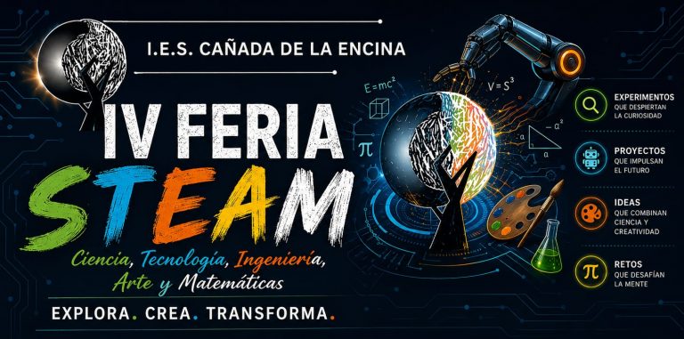 Gran éxito de la IV Feria STEAM del IES Cañada de la Encina