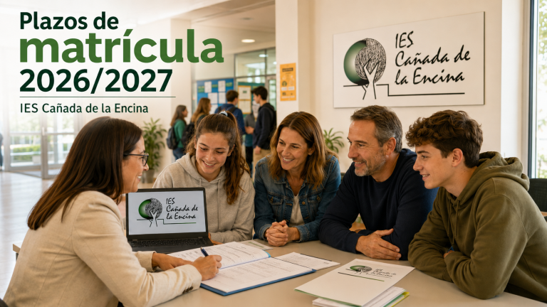 Plazos de matrícula para el curso 2026/2027